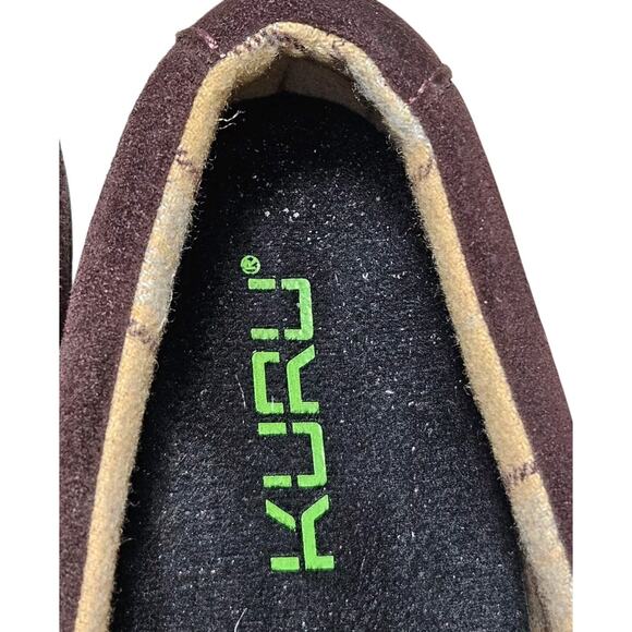 Kuru Loft Suede Shoes Brown Comfort Slip-On Moccasin House Slippers Mens 10 Med - Picture 14 of 14